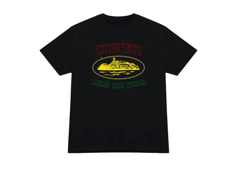 Corteiz OG Carni Alcatraz T-shirt Black