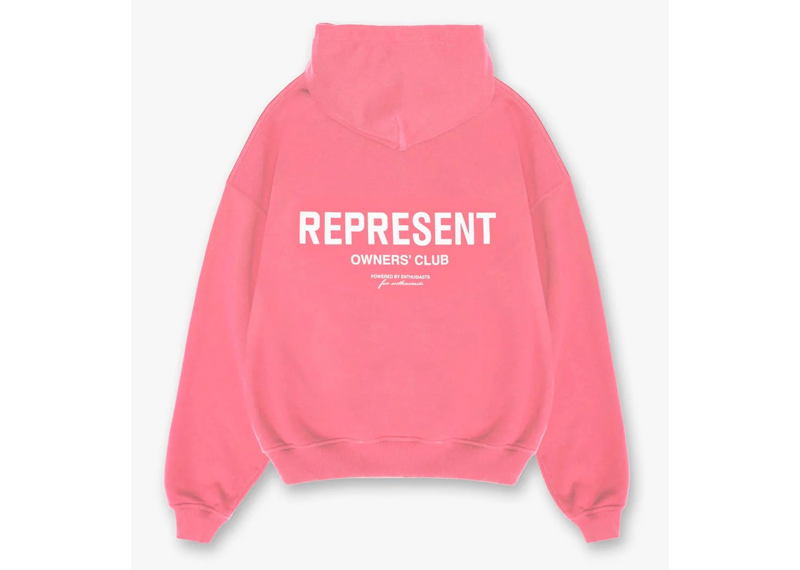 Represent Owners Club Hoodie - Bubblegum Pink