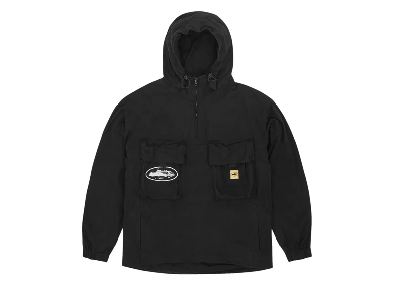 Corteiz Storm Jacket - Black