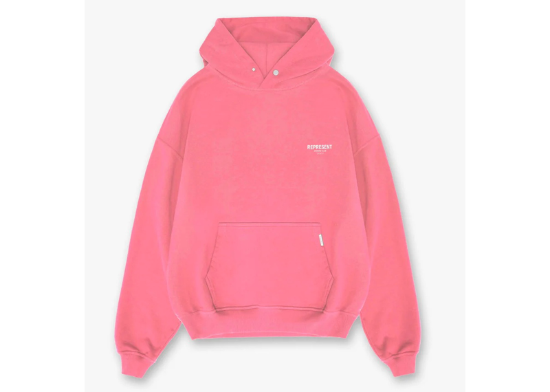 Bubblegum pink hoodie on sale