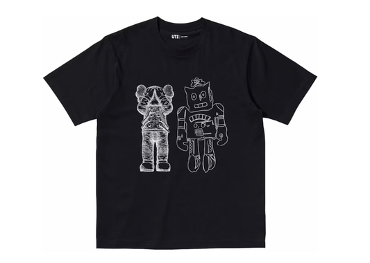 KAWS x Uniqlo Warhol UT Graphic T-shirt Black