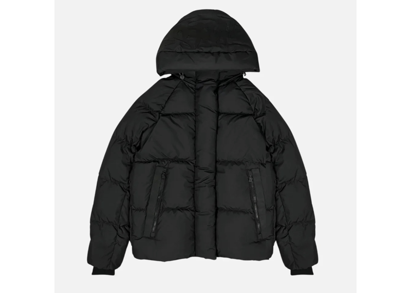 Syna World Logo Puffer Jacket - Blackout
