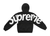 Supreme Big Logo Jacquard Hooded Sweatshirt