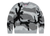 Corteiz Mohair Knit Sweater Grey Camo