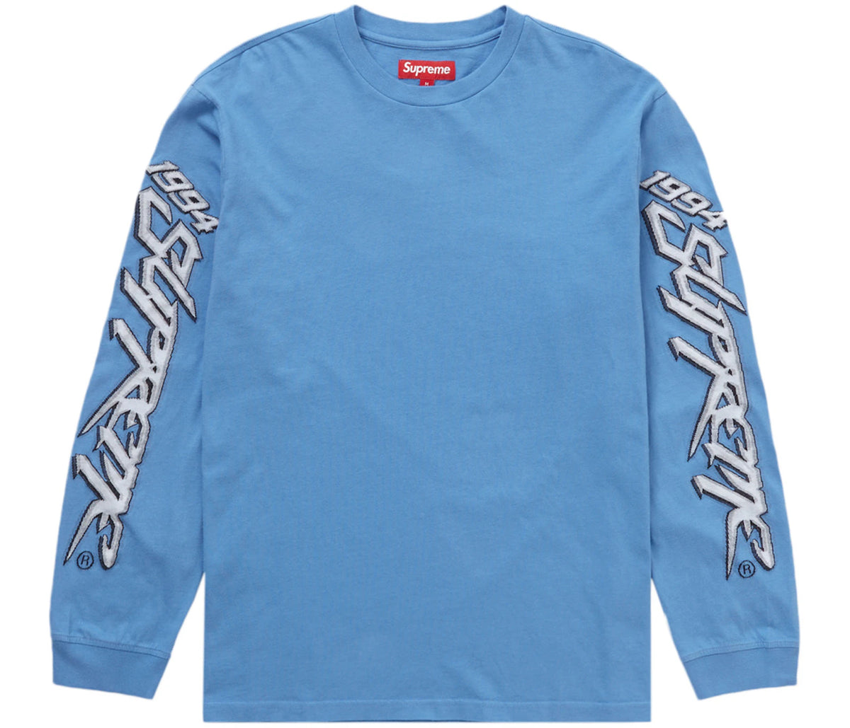 Supreme Racing Intarsia L/S Top Blue