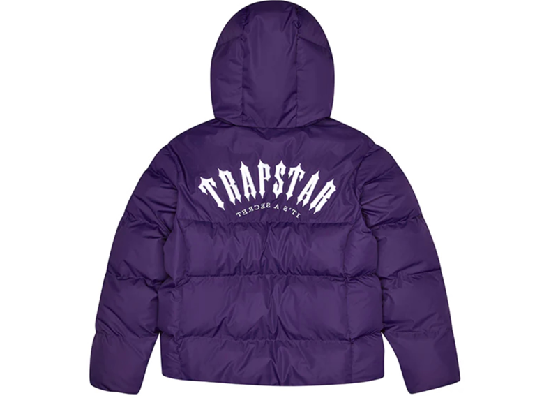 Trapstar Irongate Hooded Puffer - Purple