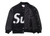 Supreme Big Logo Chenille Varsity Jacket Black