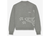 Broken Planet Heather Grey Planet Knit Sweatshirt