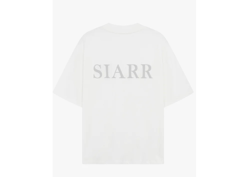 Siarr Puff Tee - White/Grey