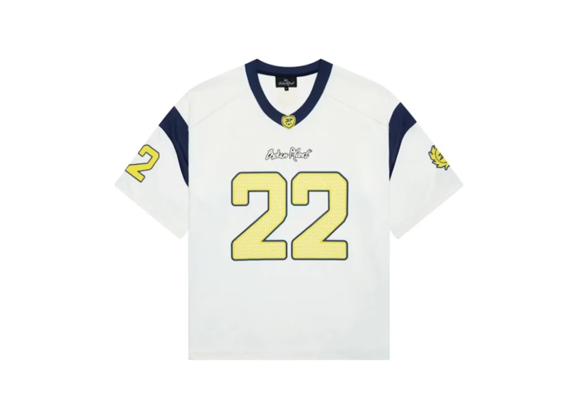 Broken Planet Football Jersey White/Blue