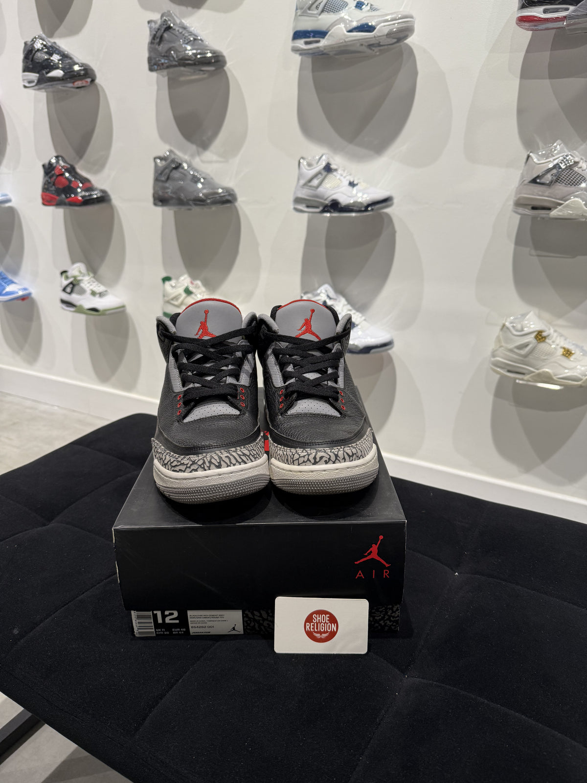 Air Jordan 3 Retro OG &#39;Black Cement&#39; 2018