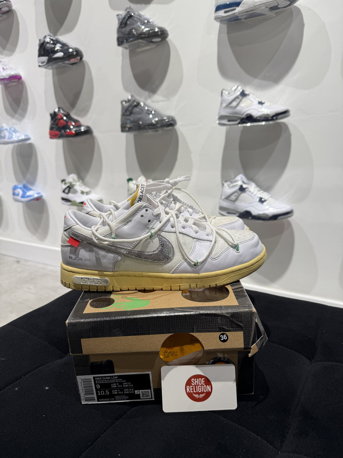 OFF-WHITE X DUNK LOW &#39;LOT 01 OF 50&#39;