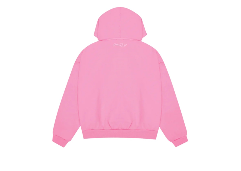 BROKEN PLANET WASHED PINK SUN ZIP UP HOODIE