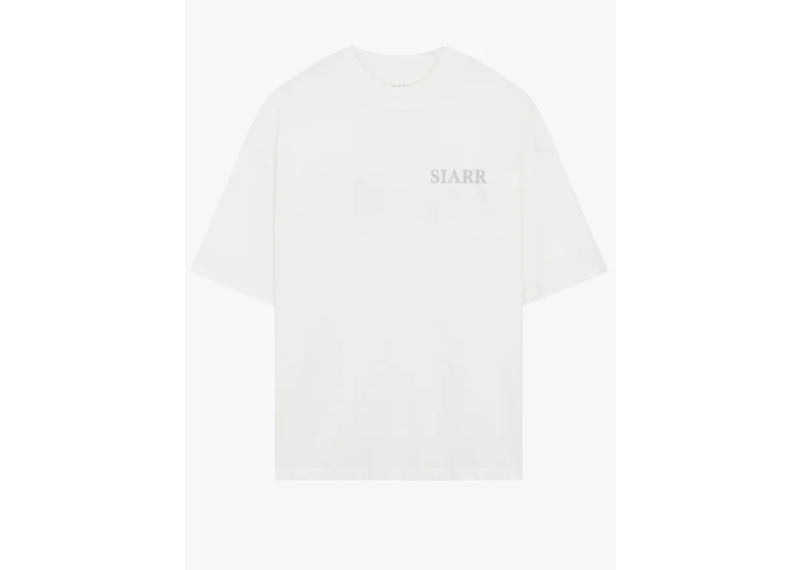 Siarr Puff Tee - White/Grey
