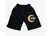 CORTEIZ CRESCENT SWEATSHORTS BLACK