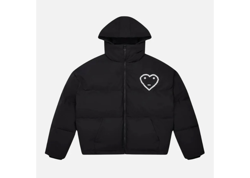 Carsicko Logo Puffer Jacket - Black