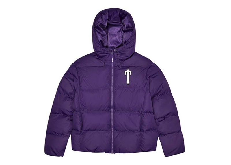 Trapstar Irongate Hooded Puffer - Purple