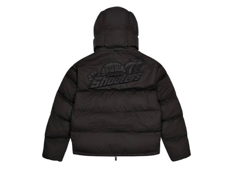 Trapstar Shooters Hooded Puffer - Blackout/Reflective