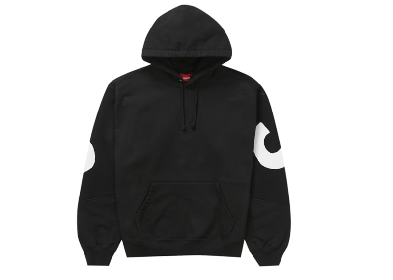 Supreme Big Logo Jacquard Hooded Sweatshirt