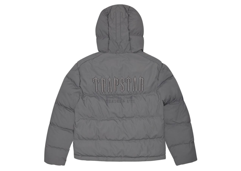 Trapstar Decoded Hooded Puffer 2.0 - Grey