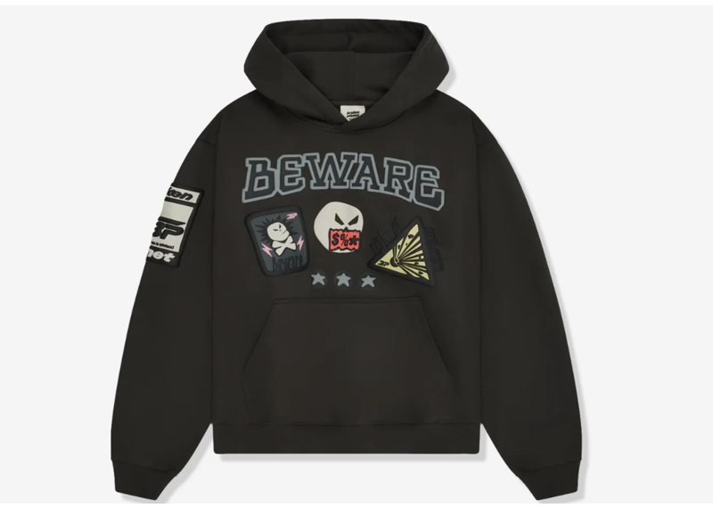 Broken Planet Beware Black Hoodie