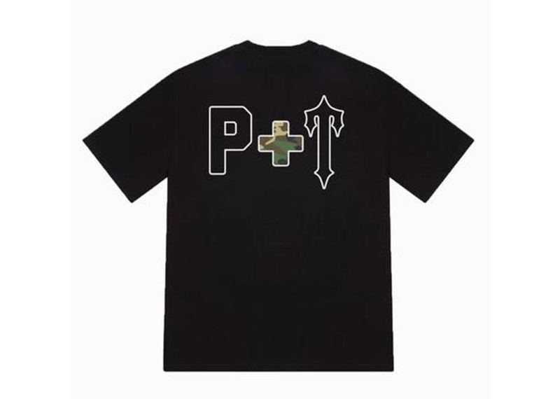 Trapstar x Places   Faces 2.0 Black T shirt