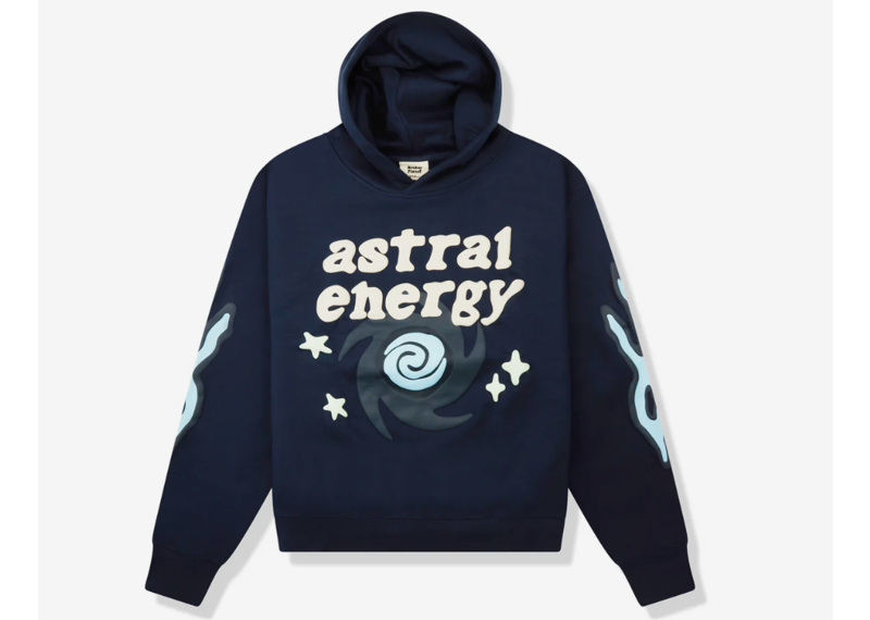 Broken Planet Astral Energy Outer Space Blue Hoodie