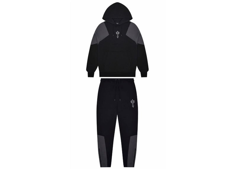 Trapstar Irongate T Panel Tracksuit - Black